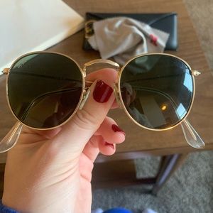 RayBan sunglasses and case